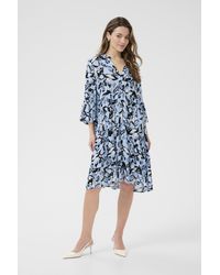 Kaffe - Jurk Kahera A-Shape Multi - Lyst