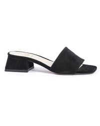 Versace 19.69 Abbigliamento Sportivo - 19V69 Sandal Neper Sprint Nero Leather - Lyst