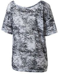 PUMA - Dancer Drapey Patterned T-Shirt 515721 02 A76C Cotton - Lyst