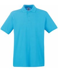 Fruit Of The Loom - Premium Short Sleeve Polo Shirt - Lyst