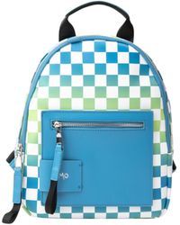 myMo - Rucksack Damen Blau Mehrfarbig - Lyst