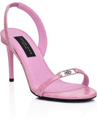Philipp Plein - Hexagon 9 High-Heel-Sandalen - Lyst