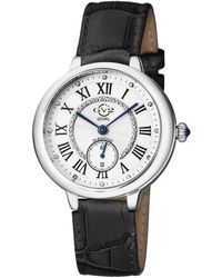 Gv2 - Rome Swiss Quartz Diamond Dial Stainless Steel Watch - Lyst