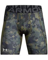 Under Armour - Camo Compression Fitness Shorts - Lyst