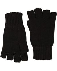 Mountain Warehouse - Fingerless Knitted Ski Gloves Lightweight Warm Comfortable Winter Mittens - Lyst