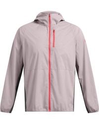 Under Armour - Launch Lightweight Water Resistant Wind Packable Performance Running Jacket - Lyst