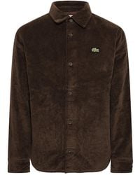 Lacoste - Long Sleeve Oxford Shirt - Lyst