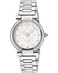 Gv2 - Berletta Swiss Quartz Diamond 316L Stainless Steel Case, Dial, Watch - Lyst