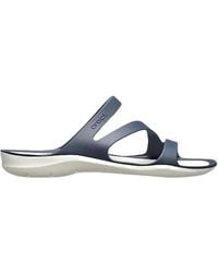 Crocs™ - Swiftwater Open Toe Slide Sandals - Lyst