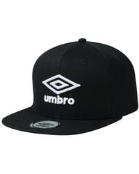 Umbro - Flat Snapback Baseball Cap Cotton - Lyst