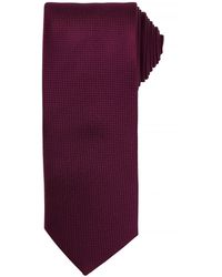 PREMIER - Micro Waffle Formal Work Krawatte (2Er-Pack) (Aubergine) - Lyst