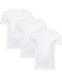 BOSS - Bodywear 3 Pack Crew Neck T-Shirts - Lyst