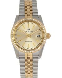 Empress - Constance Automatic Bracelet Watch W/Date - Lyst