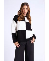 Urban Bliss - Col Block Exposed Seam Jumper - Lyst