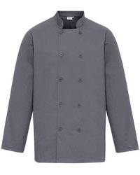 PREMIER - Long-Sleeved Chef Jacket (Steel) - Lyst