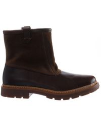 Clarks - Trace Top Brown Boots Leather - Lyst