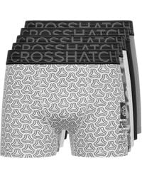 Crosshatch - Buzzard Boxer Shorts (Pack Of 5) Marl) - Lyst