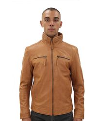 Infinity Leather - Classic Biker Jacket-Caracas - Lyst