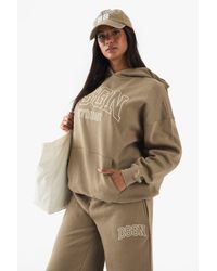 DSGN Studio - Collegiate Embroidered Oversized Hoodie - Lyst