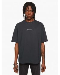 Acne Studios - Small Logo Stamp T-Shirt - Lyst