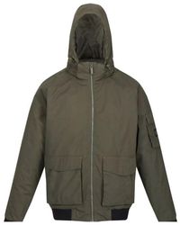 Regatta - Faizan Hooded Waterproof Jacket (Dark) - Lyst