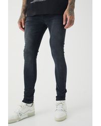 BoohooMAN - Tall Super Skinny Stretch Jeans - Lyst