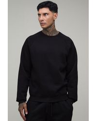 BoohooMAN - Tall Essential Regular Fit Raglan Sleeve Sweater - Lyst