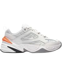 Nike - M2k Tekno Leather And Neoprene Sneakers - Lyst