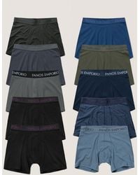Panos Emporio - 10Pk Base Bamboo Boxer - Lyst
