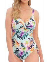 Fantasie - Paradiso Twist Front Adjustable Leg Swimsuit - Lyst