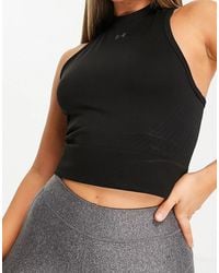 Under Armour - Training Rush Seamless Crop Top - Lyst