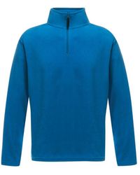 Regatta - Micro Zip Turtle Neck Fleece Sweater (blauw) - Lyst