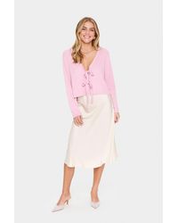 Saint Tropez - Vest Regular Fit Pink - Lyst