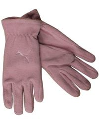 PUMA - Fundamentals Fleece Adults Winter Gloves 040861 04 Uw Textile - Lyst
