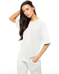 Enzo - Ladies Print Oversized T-Shirt - Lyst