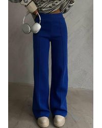Hiccup - High Waist Ribbed Sweatpant Trousers - Lyst