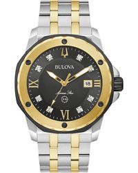 Bulova - Marine Star Multicolour Watch 98D175 - Lyst