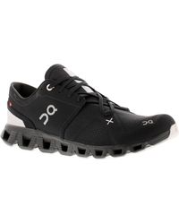On Shoes - On Running Trainers Cloud X Lace Up Textile - Lyst