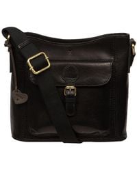 NiNa Amora - 'Massima' Leather Cross Body Bag - Lyst