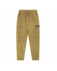 Nicce London - Stretch Waist Regular Fit Light Cargo Pants 211 1 20 03 0336 Cotton - Lyst