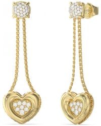 Guess - Jube05462Jwygt-U Ladies Earrings - Lyst