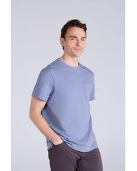 Mountain Warehouse - 'Texture' T-Shirt Short Sleeve Soft Textured Casual Summer Top With Pocket Cotton - Lyst