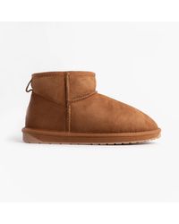 EMU - Stinger Micro Sheepskin Boot Chestnut - Lyst