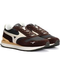 Mizuno - Rb87 Wildleder Braune Turnschuhe - Lyst