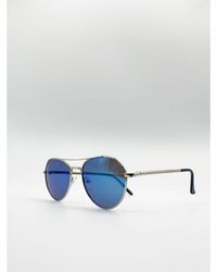 SVNX - Aviator Sunglasses With Revo Lenses Metal (Archived) - Lyst