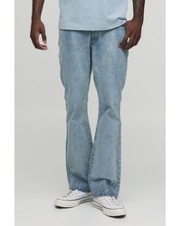 BoohooMAN - Basic Flared Fit Jeans - Lyst