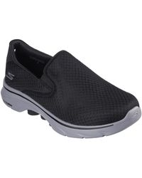 Skechers - Go Walk 7 Slip-on Trainers (zwart) - Lyst
