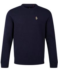 Luke 1977 - Gerard 3 Crew Neck Knitted Jumper - Lyst
