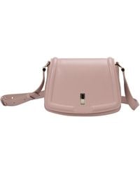 BOSS - Accessories Ariell Leather Saddle Bag - Lyst
