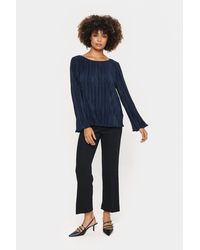 Saint Tropez - Blouse Met Lange Mouwen Regular Fit Blue - Lyst